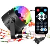 ราคา ไฟดิสโก้เทค LED ไฟปาร์ตี้ไฟเธค ไฟดิสโก้ Party Light Decor (21838324653)