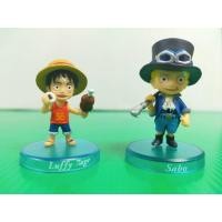 ราคา โมเดลวันพีช ลูฟี่ ซาโบ้ ส่วนสูง 4-5cm.(งานแท้)Bandai (14969775041)