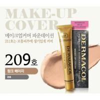 ราคา DERMACOL ครีมรองพื้น เดอร์มาคอล เบอร์ 209 DERMACOL FILM STUDIO BARRANDOV PRAGUE make-up cover SPF30 (6255201712)
