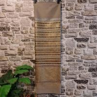 ราคา ผ้าฝ้าย (ผ้าไทย ผ้าซิ่น ผ้าถุง) ผ้าทอทั้งผืน ลายคำเคิบเมืองน่าน สีน้ำตาล (56253994414)