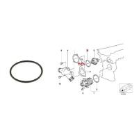 ราคา BMW โอริงฝาครอบวาล์วนํ้า ( กลม ดำ ) เครื่อง M40 M50 รุ่น E30 E34 E36 (20242332030)
