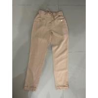 ราคา CC OO size xs เอว 25-26สีครีม สภาพใหม่ (21385923290)