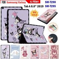 ราคา เคสหนัง ฝาพับ ลายการ์ตูนน่ารัก กันกระแทก สําหรับ Samsung Galaxy Tab A 8.0 2019 SM-T290 T295 T297 (25308355778)