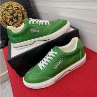 ราคา Gucci Luxurious Minimalism Fashion Men Casual Four Seasons Shoes Sneakers Green (41717426473)