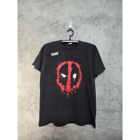 ราคา เสื้อยืดมือสอง อก22ยาว27.5’ Deadpool Marvel ป้ายคอ Fruit of the Loom (44504746136)