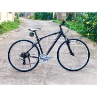 ราคา จักรยานทัวส์ริ่ง เก่าญี่ปุ่น ยี่ห้อ GT no mad fitness แท้ สีดำสวยๆ เฟรมอะลู มีโช้คหน้า (7740265743)