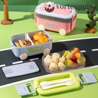ราคา กระแสน้ําวนพัลส เด็กรถบัสกล่องอาหารกลางวันสองชั้นพร้อมบนโต๊ะอาหารรถรูปร่างกล่องอาหารกลางวันแบบพกพาปิดผนึกรั่วซึมช่องเคลื่อนย้ายได้กล่องเก็บอาหารไมโครเวฟไ (54404850172)