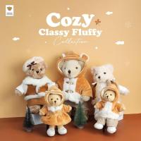 ราคา ชุด Cozy Classy Fluffy Collection ขนาด 10" - 31" | Teddy House 28 (16896775305)