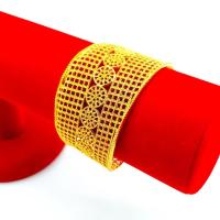 ราคา กำไลข้อมือทอง ลายฉลุ สวยงาม ปรับขนาดไซส์ได้ น้ำหนัก 5บาท ชุบทองคำแท้ 24K พร้อมส่ง ชุบเศษทองเยาวราช (14900711556)