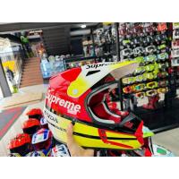 ราคา หมวกกันน็อควิบากหมวกกันน็อค Supreme/Honda Fox Racing V1 (22332388494)
