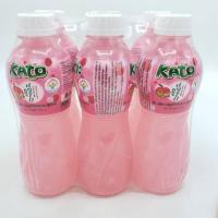 ราคา น้ำกาโตะ น้ำ สตอเบอร์รี่ / น้อ ลินจี้ ผสมวุ้นมะพร้าว กาโตะ ขนาด 320 มล * 6 ขวด (6630458250)