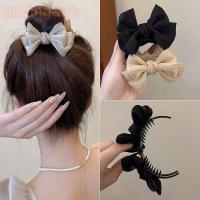 ราคา Andin Grab Clip, Bow Hair Accessories Hair Clamp, Elegant Back Head Pastoral Style Hairpin Women Girls (24437720510)