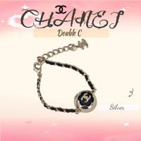 ราคา ขแองท้100% CHANEL สร้อยข้อมือ Double C (42268056259)