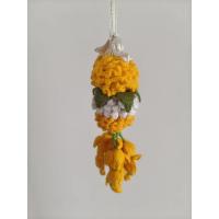 ราคา พวงมาลัยถักไหมพรมแขวนหน้ารถ (41155564590)