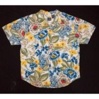 ราคา เสื้อฮาวาย สีขาวลายดอก (527988066)
