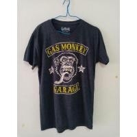 ราคา Gas monkey ลายหน้าคุณลิง ปั๊มคอ เสื้อยืดมือสอง เสื้อยืด | JAVA Vintage store (17989179901)