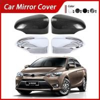 ราคา เหมาะสําหรับ 13-19 โตโยต้า วีออส วีออส XP150 รุ่นต่างประเทศฝาครอบกระจกมองหลังเปลือกสะท้อนแสง (56854305209)