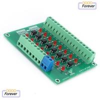 ราคา FOREVER 8 Channel Optocoupler, 20KHZ 8 Channel Optical Isolation Module, Isolator Converter 12V to 3.3V DST-1R8P-N รีเลย์โมดูลแปลงสัญญาณ PLC (44754699519)