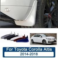 ราคา บังโคลน Toyota Corolla Altis 2014-2018 ยางกันโคลน ยางกันขี้โคลน อุปกรณ์เสริมรถยนต์ 4ประตู (29434604515)