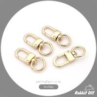 ราคา ขนาดใหญ่ งานสวย ตะขอ ก้ามปู ตัวยู (U) สีทอง KC ยาว 4.3 ซม. (แพ็ก 1/2 ชิ้น) (25008162681)