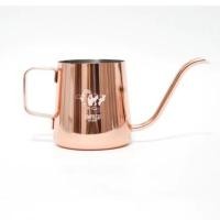ราคา 350ml Rose Gold Gooseneck Kettle (สําหรับ v60, Dripper และ Clever Cup) (27312226839)