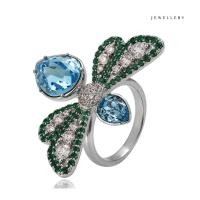 ราคา No. 14275 เครื่องประดับแหวน Crystal Swarovski แท้ (891845987)