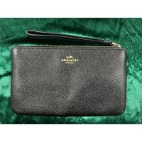 ราคา กระเป๋า coach 1ซิปL สีดำ มือ2 (25183808564)