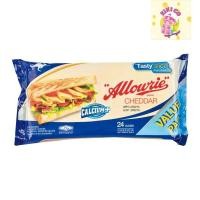 ราคา Allowrie อลาวรี่ โพรเซสเชดด้าชีส 500 ก. 24 แผ่น (ส่งแช่เย็น) โพรเซสเชดด้าชีส ชีสแช่เย็น ชีสแช่แข็ง (29218129884)
