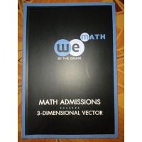 ราคา หนังสือมือสอง แบบฝึกหัด เวตเตอร์สองมิติและสามมิติ We by the brain (20594107618)