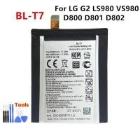 ราคา BL-T7 แบตเตอรี่แท้ LG G2 VS980 D800 D801 D802 T7 BLT7 แบตเตอรี่ความจุ 3000mAh +เครื่องมือถอดฟรี จัดส่งตรงในไทย (28800773357)