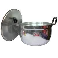 ราคา หม้อหุงต้ม 2 หู อลูมิเนียม ตราจระเข้ ขนาด 40 ซม. (29183958274)