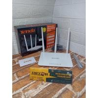 ราคา Tenda F3 เราเตอร์ไร้สาย 300Mbps 3 เสาอากาศ (51101281344)