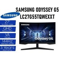 ราคา MONITOR (จอมอนิเตอร์) SAMSUNG ODYSSEY G5 LC27G55TQWEXXT 27" VA CURVED 2K 144Hz (6260718280)