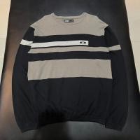 ราคา Oakley black and tan striped sweater (49503465851)