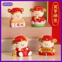ราคา [Iniyexa] รูปปั้นตกแต่งตรุษจีน รูปปั้นเทพเจ้าแห่งความมั่งคั่งสําหรับชั้นวางหนังสือกลาง (52904884923)