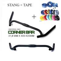 ราคา CORNER Handlebar 31.8 Custom Handlebar Commuter Bike MTB Touring Bike (25503416404)