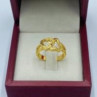 ราคา แหวนทองคู่รัก น้ำหนัก2สลึง สีทองเหมือนแท้ ทองโคลนนิ่ง เครื่องประดับ 0346 (47904444127)