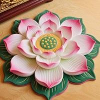 ราคา ผ้าห่มหน้าพระพุทธรูป, ชุดพระพุทธรูป, ดอกบัว, บูชาพระ, เสื่อคุกเข่ารอบสามมิติเต็มรูปแบบคริสตัล Lo (50400414955)