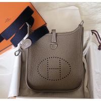ราคา Hermes Mini Evelyne Etoupe PHW stamp Y (3277843032)