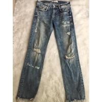 ราคา Zara กางเกงยีนส์ขายาวแท้ 100% (313210949)