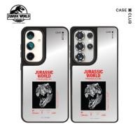 ราคา CaseClub เคส ซัมซุง เคส Samsung เคส กระจก ลาย Jurassic T-Rex Carnivore สำหรับ Galaxy S25 Ultra / S25 / S24 Ultra / S24 (44460287499)