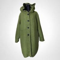 ราคา Coat Green Wool made in italy (16591965668)