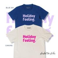 ราคา *พร้อมส่ง️/ เสื้อยืดลาย holiday feeling | sherbet.teeshop (20590543885)
