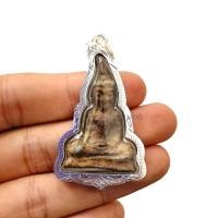 ราคา พระกรุ พระท่ากระดาน เนื้อตะกั่วงานเก่า แบบเลี่ยมกรอบเงินไมครอน พุทธคุณโดดเด่นด้านมหาอุด คงกระพันชาตรี (24764083014)