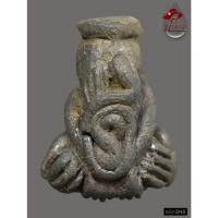 ราคา D45 - พระปิดตาเนื้อแร่บางไผ่ หลวงปู่จันทร์วัดโมลี 1ใน เบญจภาคีพระปิดตาเนื้อโลหะที่หายากมากๆ *รับประกันตรงตามรูปภาพ* (55653065576)