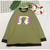 ราคา เสื้อยืดแขนยาวพิมพ์ลายไดโนเสาร์(รูปถ่ายจริง) (45054958760)