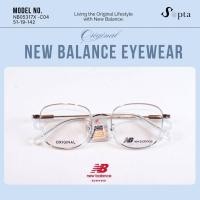 ราคา กรอบแว่นสายตา แว่นตา New Balance Original NB05317X C04 สีโรสโกลด์ Rose gold (29152865735)