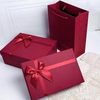 ราคา กล่องกระดาษ ของขวัญ กล่องของขวัญสีแดงกล่องของขวัญแต่งงานสีแดงกล่องของขวัญกล่องรองเท้าชุดนอนสีแดงกล่องของขวัญกล่องบรรจุกล่องเปล่า (44502848613)
