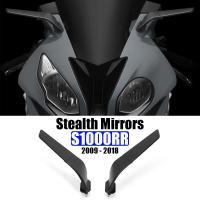 ราคา S1000RR Rotating Rearview Naked Mirror For BMW S1000 RR S 1000RR 2009-2018 Accessories Stealth Mirr (46852701444)