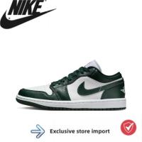 ราคา Jordan Air Jordan 1 LowWhite Olive White Green (27316082216)